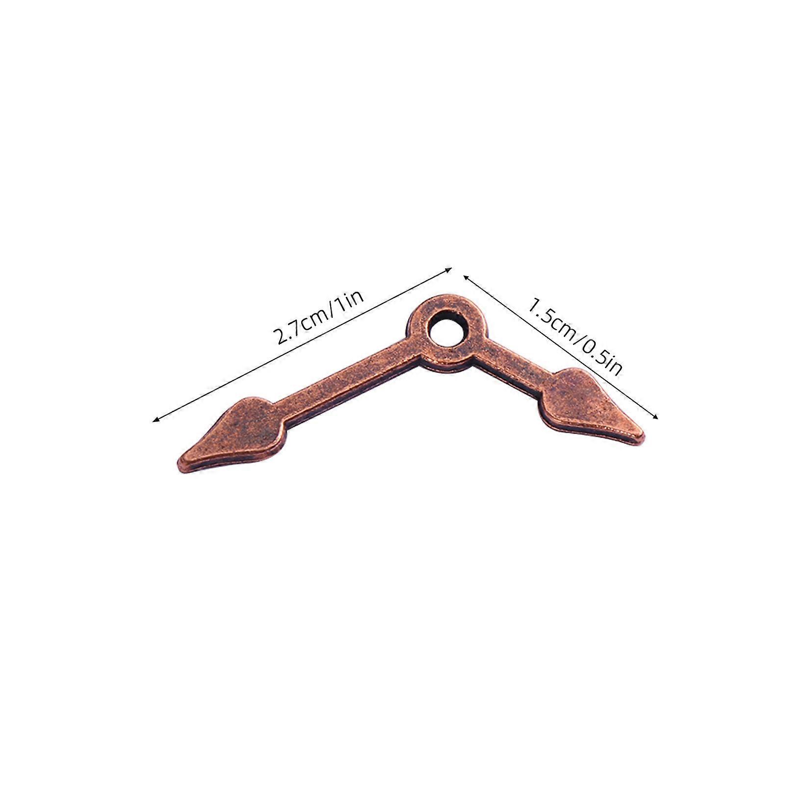 Charm Pendant Clock Pointer Pendant for Jewelry Making 100Pcs