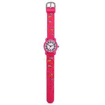 Montre enfant dessin animé, adorable montre 3D à motif dessin animé pour enfants, 1 pièce rose