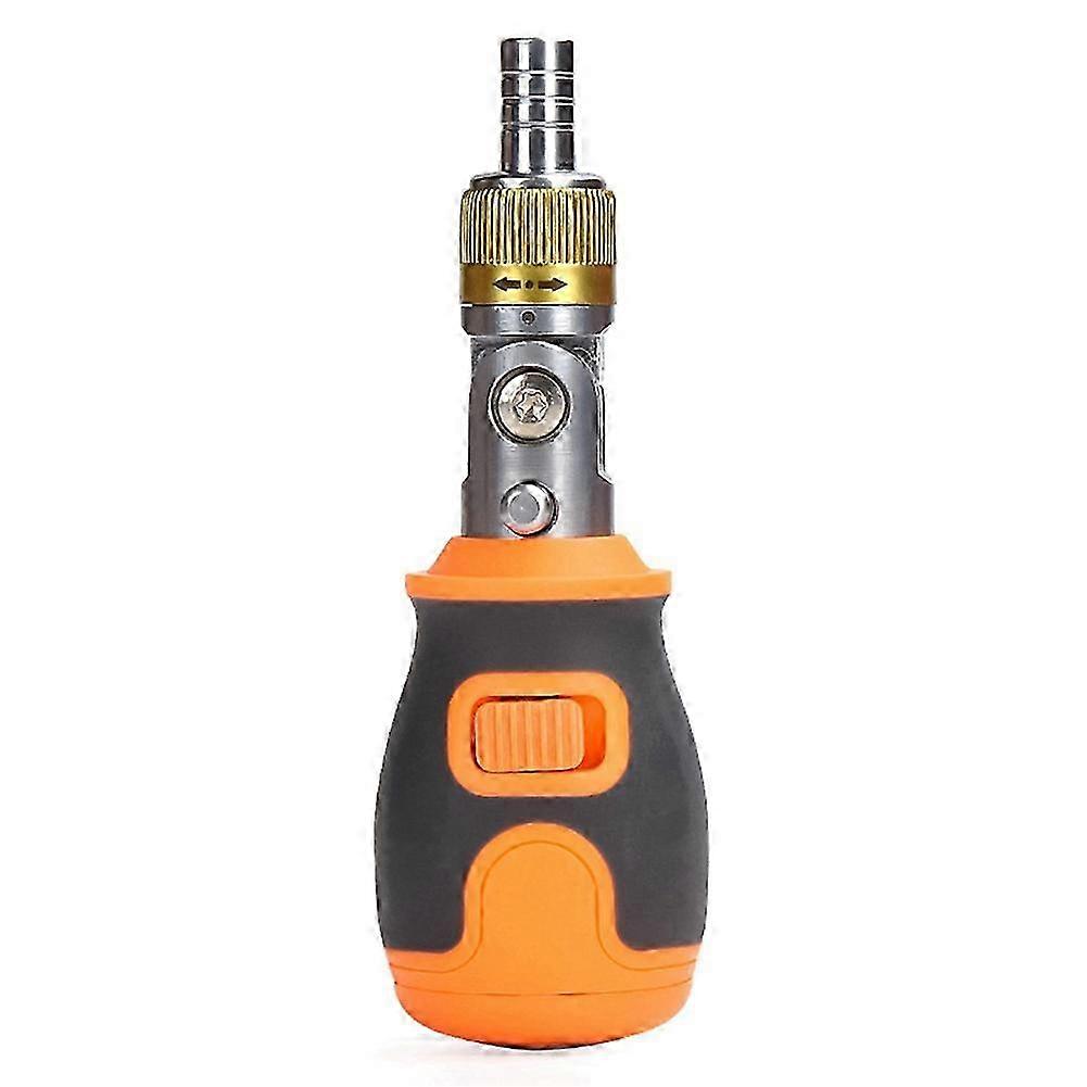 8 in 1 Portable Multi-Function S2 Batch Head 2-Way Ratchet Adjustable Angle Screwdriver Maintenance