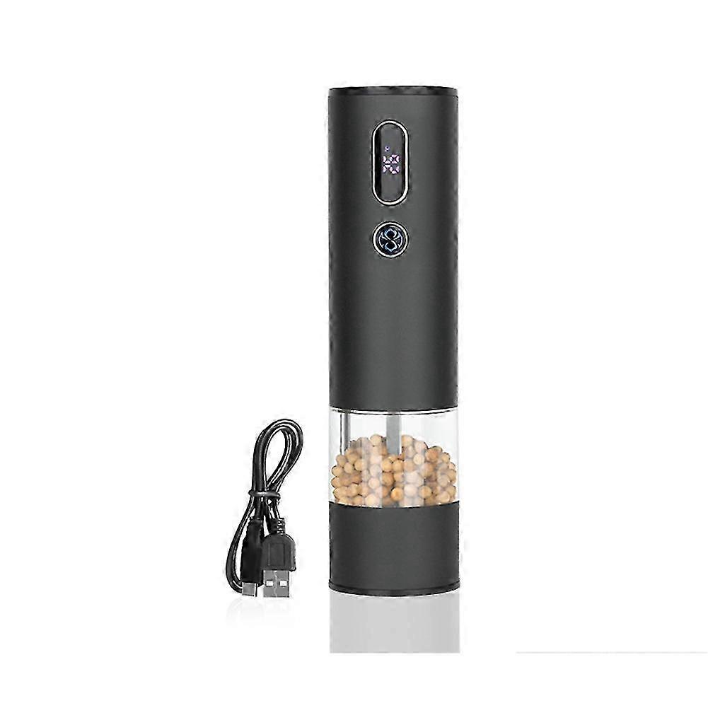 Electric Grinder Pepper Grinder USB Rechargeable Kitchen Gadget