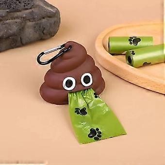 Portable Dog Waste Bag Dispenser - Poop Bag Holder for Outdoor Pet Cleaning