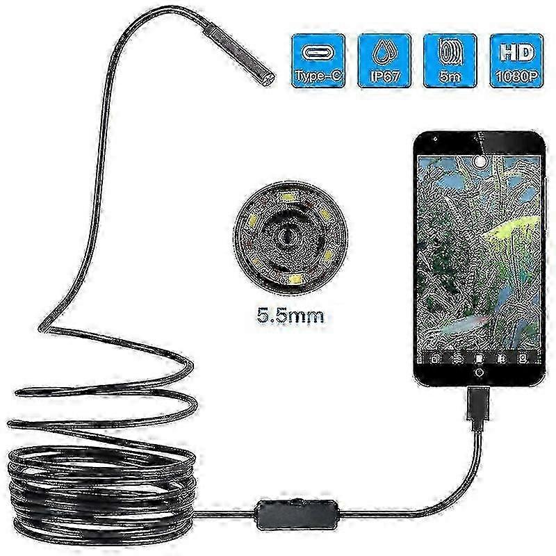 Wireless Endoscope 1080P Hd Wifi Borescope Inspection Camera