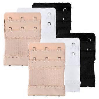 3 Pz 3 Gancio Reggiseno Estensione Reggiseno Cinghia Estensore 3 Gancio Reggiseno Extender 2 Ganci Reggiseno Cinghia Clip Reggiseno Indietro Estensore 3 Gancio