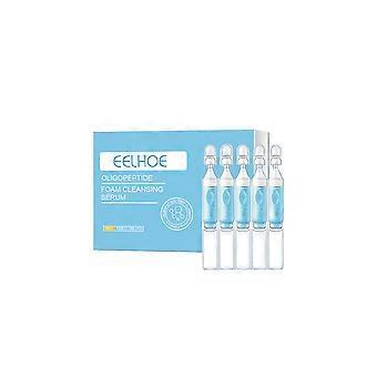 Microbubble Cleansing Essence with Oligopeptide, Hyaluronic Acid and Jojoba Oil, Tightens Pores, Removes Blackheads and Whiteheads, 10 Sachets