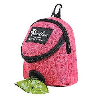 Pet Dog treat pouch Portable Multifunction Dog training bag Outdoor Travel Dog Poop Bag Dispenser Durable Pet accessories