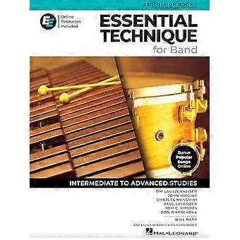 Grundlagen der Bandtechnik – Buch 3 mit Online-Ressourcen (Mittelstufe bis Fortgeschrittene)