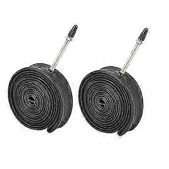 2er Pack 700 x 28-32C Reifen Rennrad, Fahrradschlauch mit 60mm Presta-Ventil für Rennräder