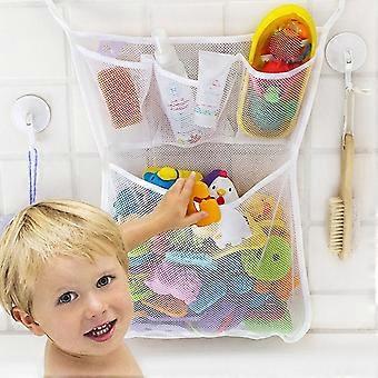 Baby bad bad speelgoed mesh opbergzak zuiging badkamer spullen netjes organisator net