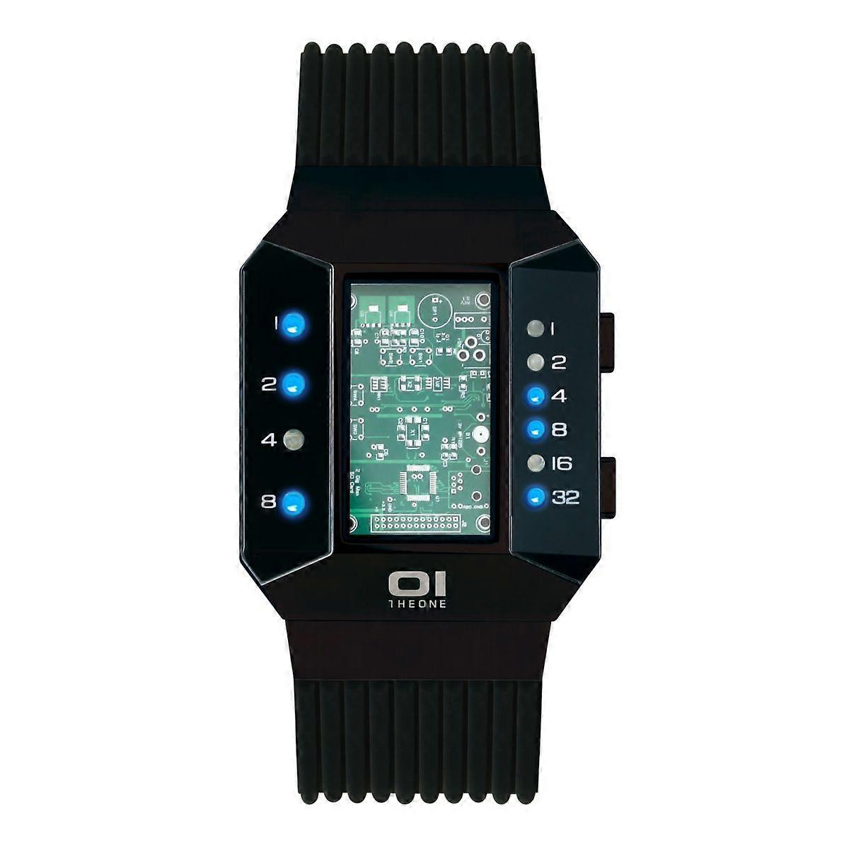 THE ONE Watch Men's Binary Wristwatch Split Screen SC202B5