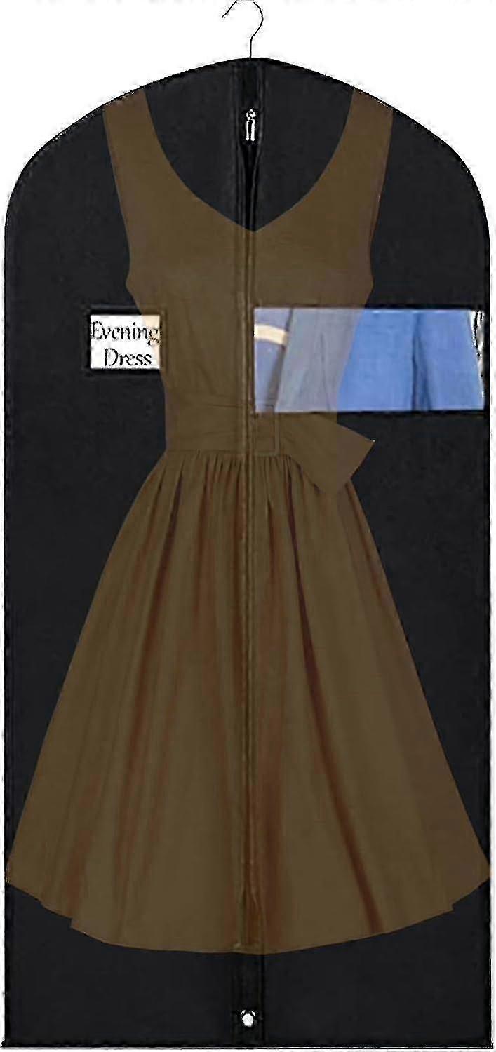 Housse de voyage PING pour vêtements, robuste et imperméable, avec fenêtre transparente et fermeture éclair fluide. Respirante.