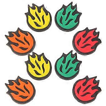 Silicone Tennis Racket Vibration Dampeners Absorbers 8Pcs for Sports