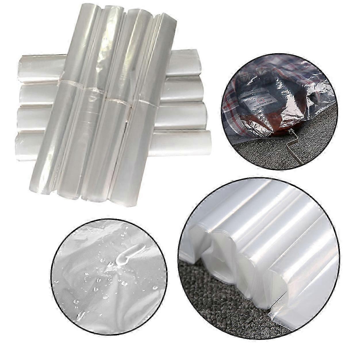 Dustproof Clear Clothes Covers Rectangular Disposable For Shop Use 60x100cm 30Pcs