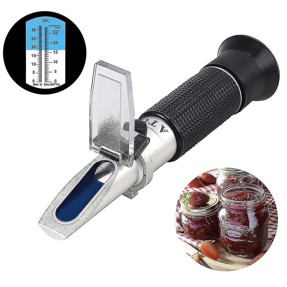 Brix refractometer, draagbare hand gehouden suikergehalte meting