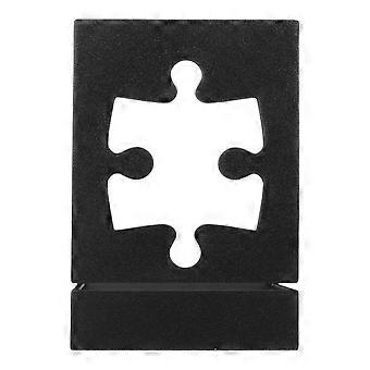 Puzzle Lid Stand - Hands-Free Display Stand with Stable Base - Poster Holder and Must-Have Puzzle Accessories for Women Men Puzzlers Black