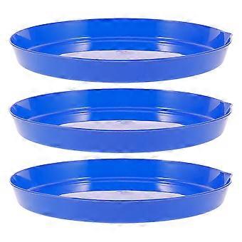 Outdoor Bubble Ring Plate Set Plastic with Soap Water 12 Pieces for Kids