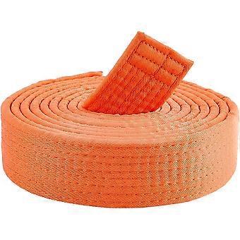 Orange Jiu Jitsu Belts Polyester Martial Arts Belt Judo Karate TKD Aikido Uniform Ranking Belt Long Soft Universal Adults Belts Taekwondo