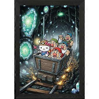 Hello Kitty and the Seven Dwarfs Jigsaw Puzzle FSX-540
