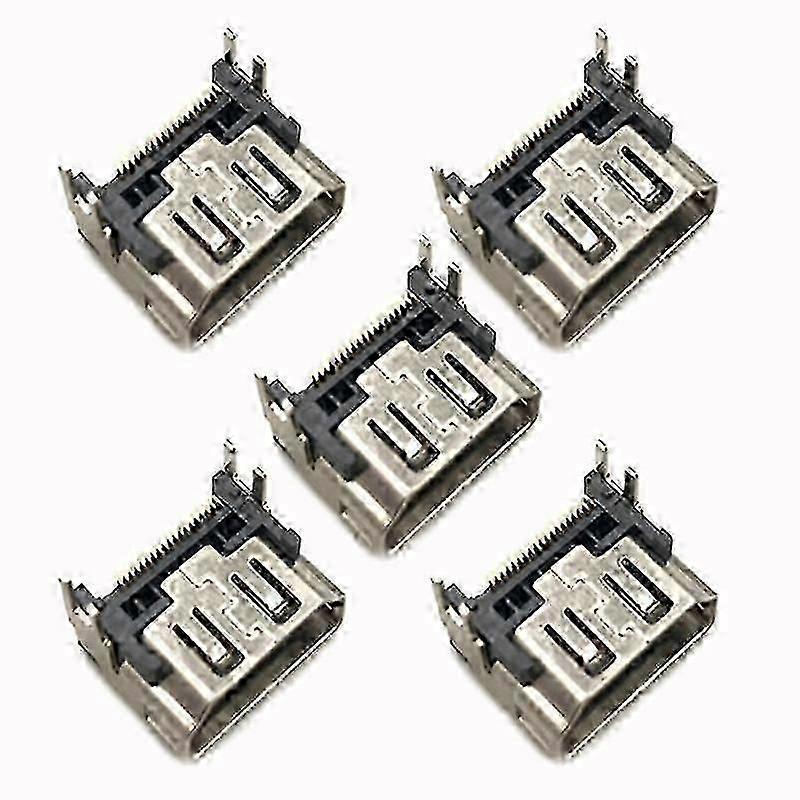 5x HDMI-Compatible Port Socket Jack Connectors for P5 Console Spare Part