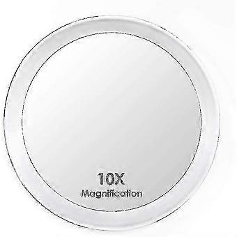 R8 10x Magnifying Mirror With 3 Suction Cups, Make-up Mirror With 10x Magnification SD