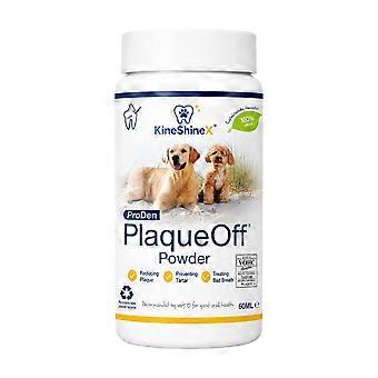 100ml Pet PlaqueOff Powder for Dogs & Cats, Natural Daily Oral Care Powder, Reduces Plaque Prevents Tartar Freshens Bad Breath