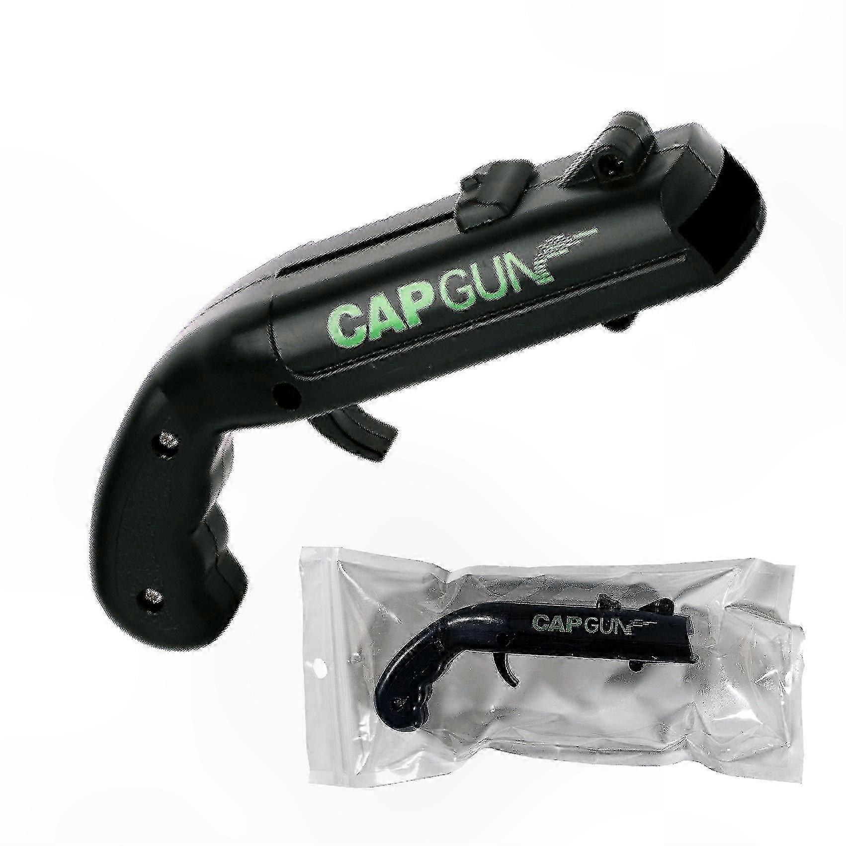 Spring-Action Cap Gun Beer Opener