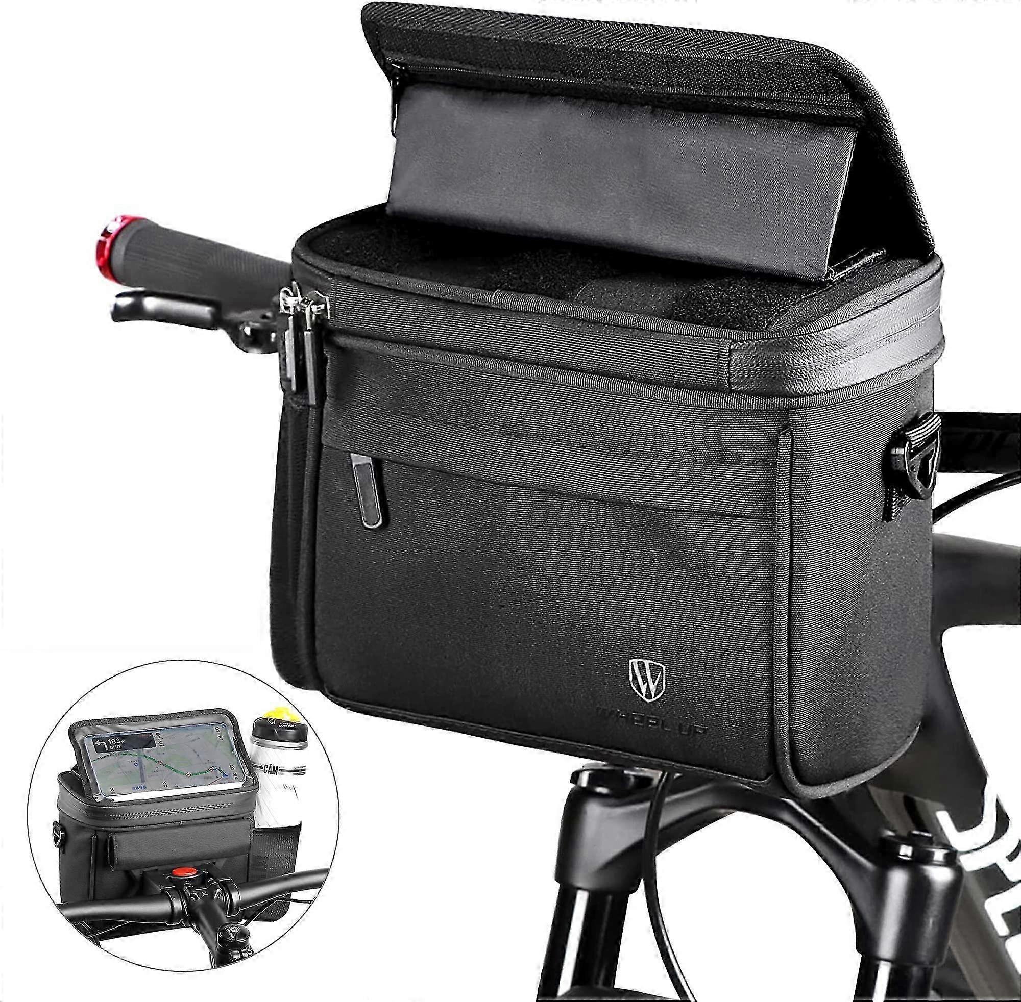 TPU-Front Handlebar Bag With Quick-Release Buckle