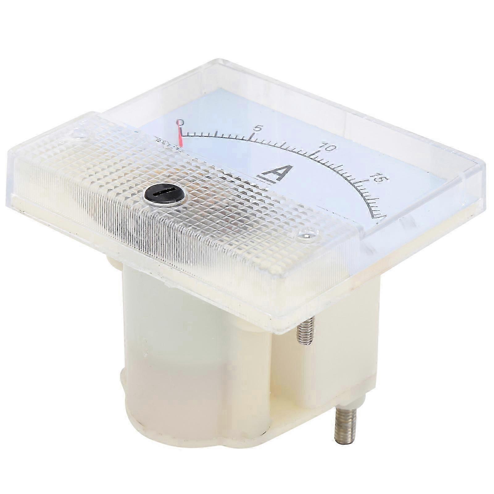 85C1 DC 0-20A Pointer Ammeter Head Electrical Circuit Current Measuring Device Tool UDS