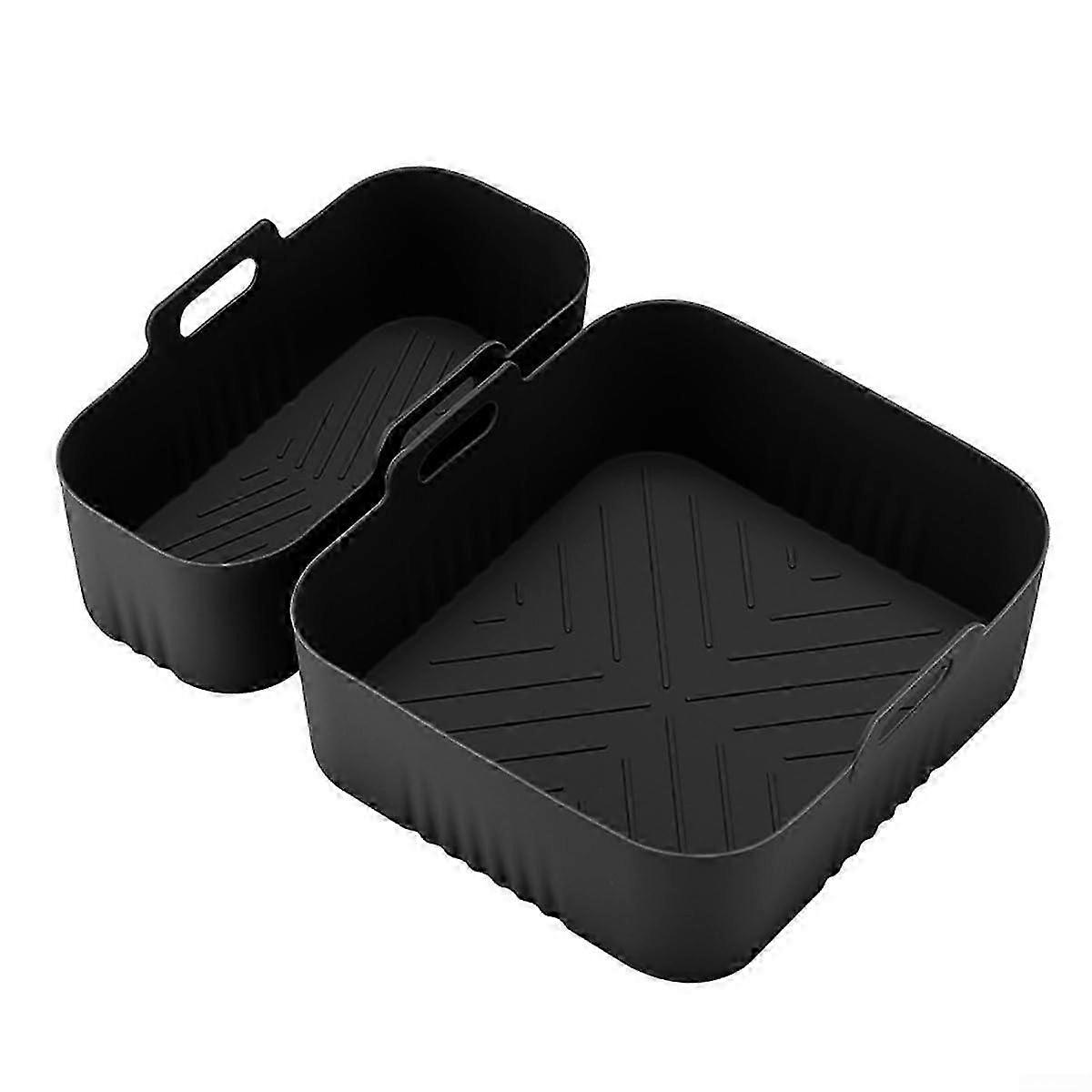 Durable Nonstick Silicone Liners Black