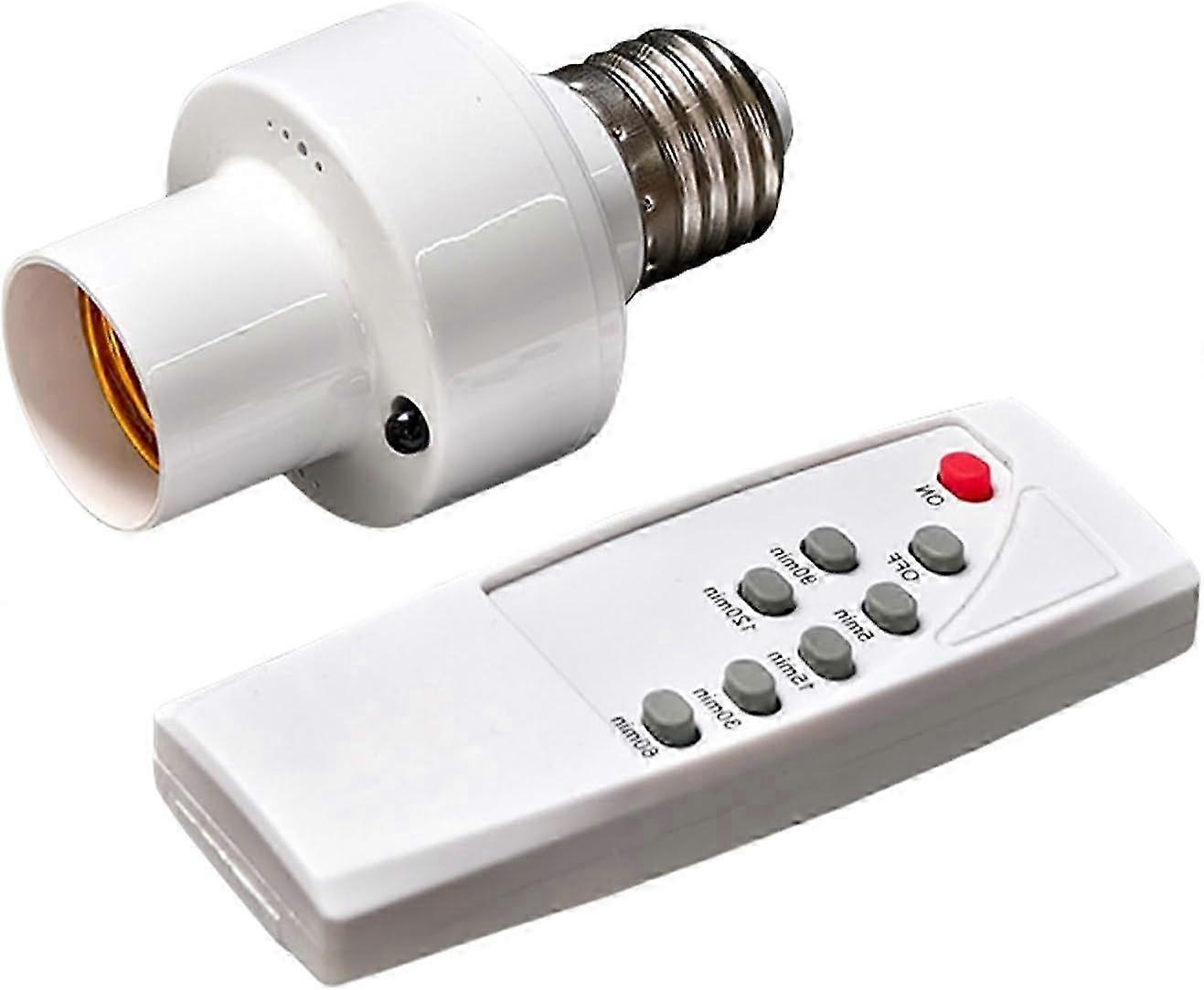 Remote-Controlled E27 Socket With Timer