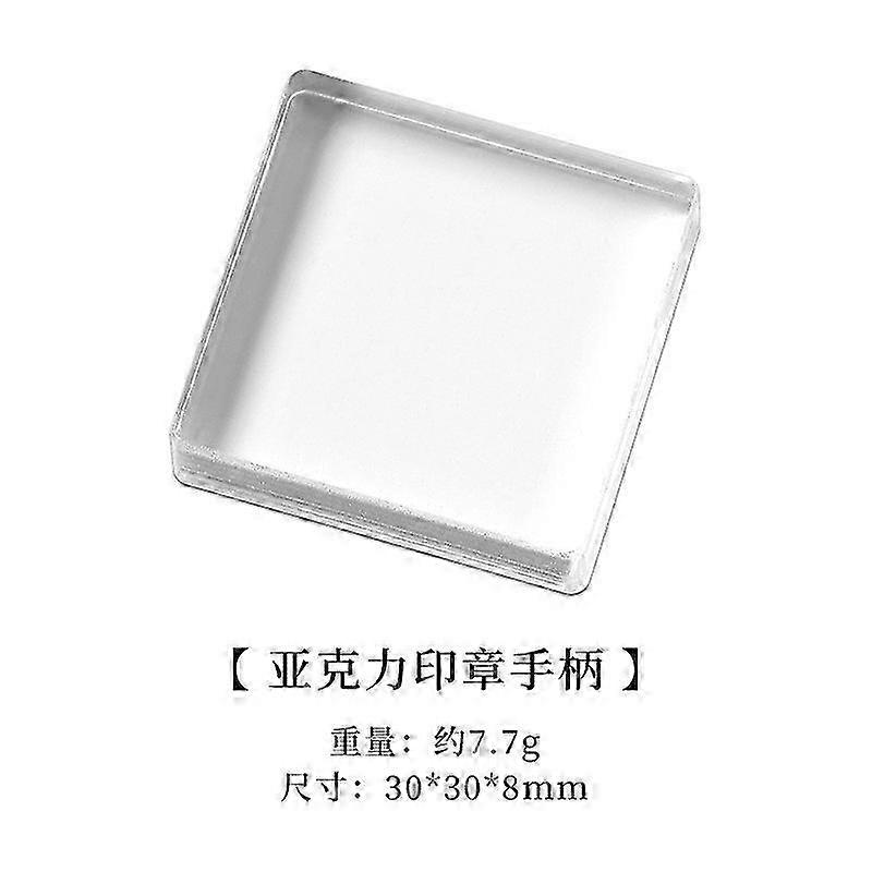 Child-Friendly Acrylic Stamp Handle