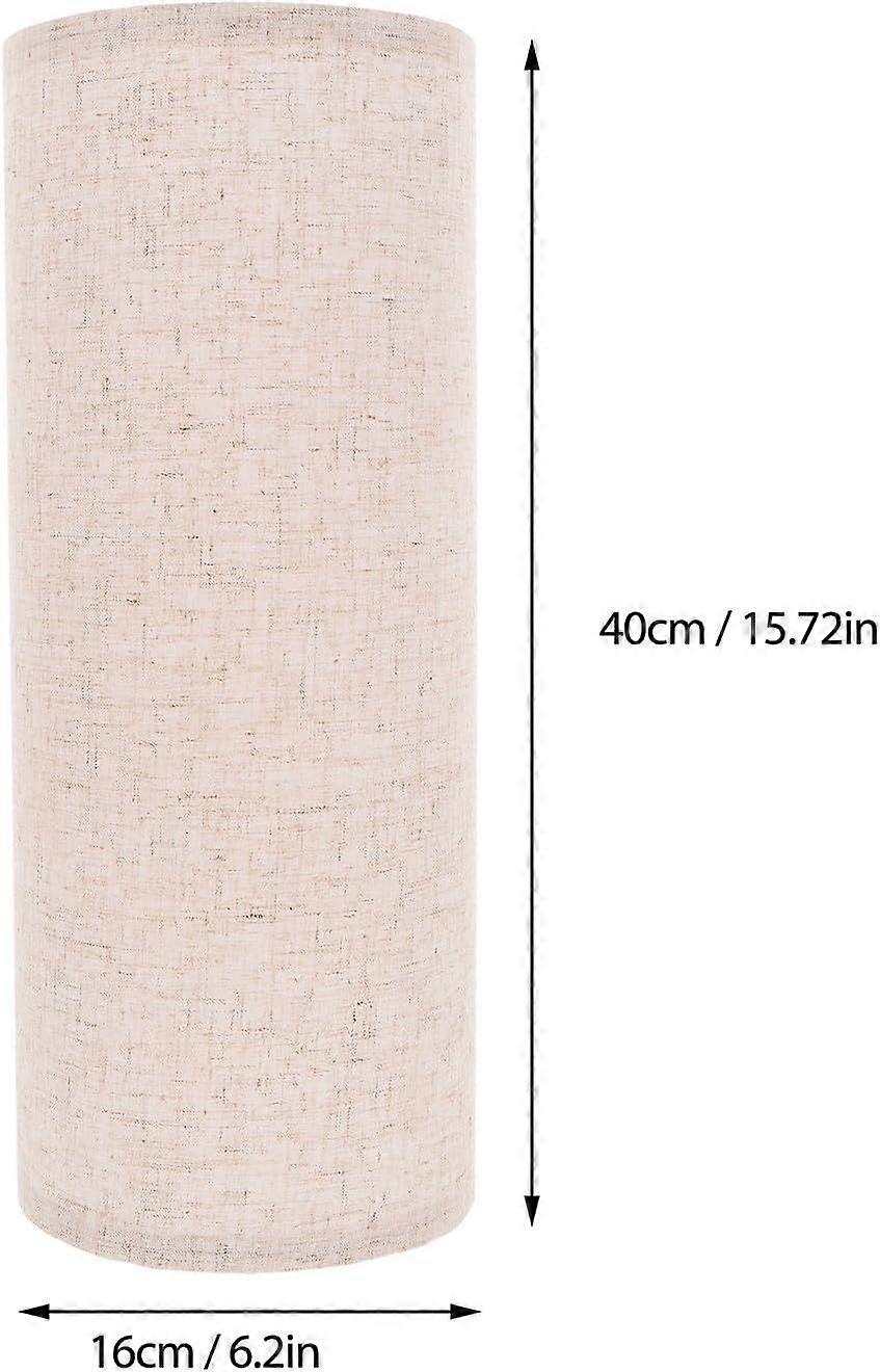 Lamp Shade Fabric Drum Replacement for E27 Socket Khaki