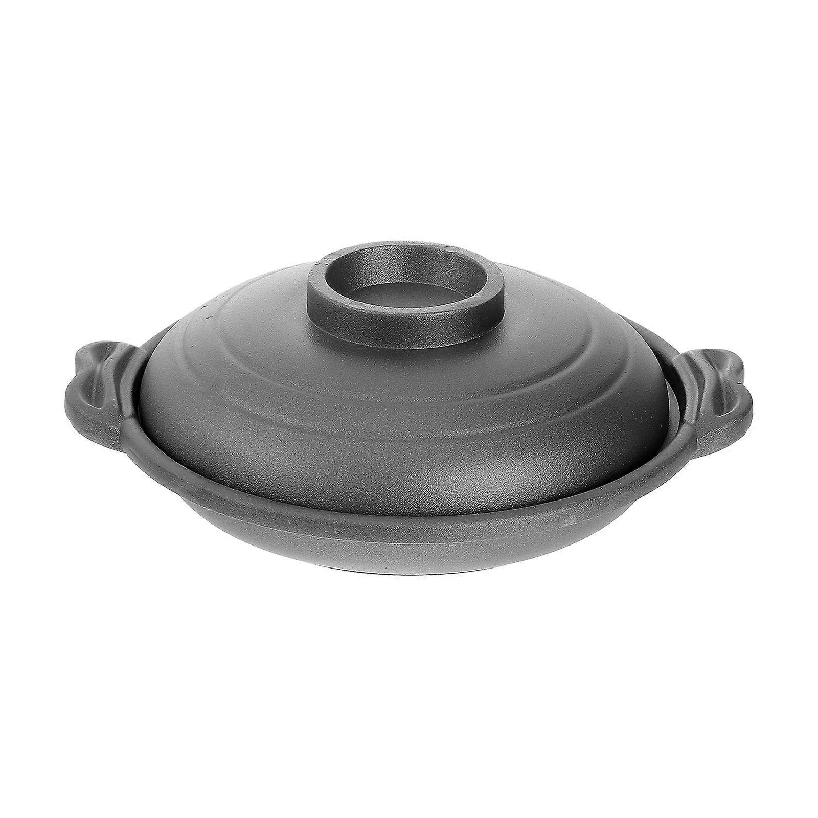 Stew Pot Ceramic Cooking Pot for Home 2Pcs Practical Kitchenware