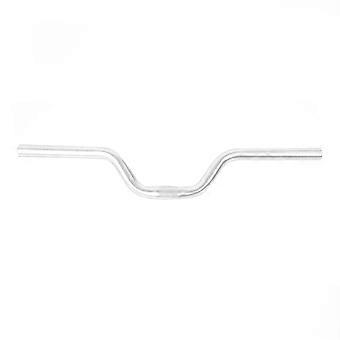 Aluminum Bike Fixed Gear Riser Bar Handlebar 25.4mm*520mm (silvery)