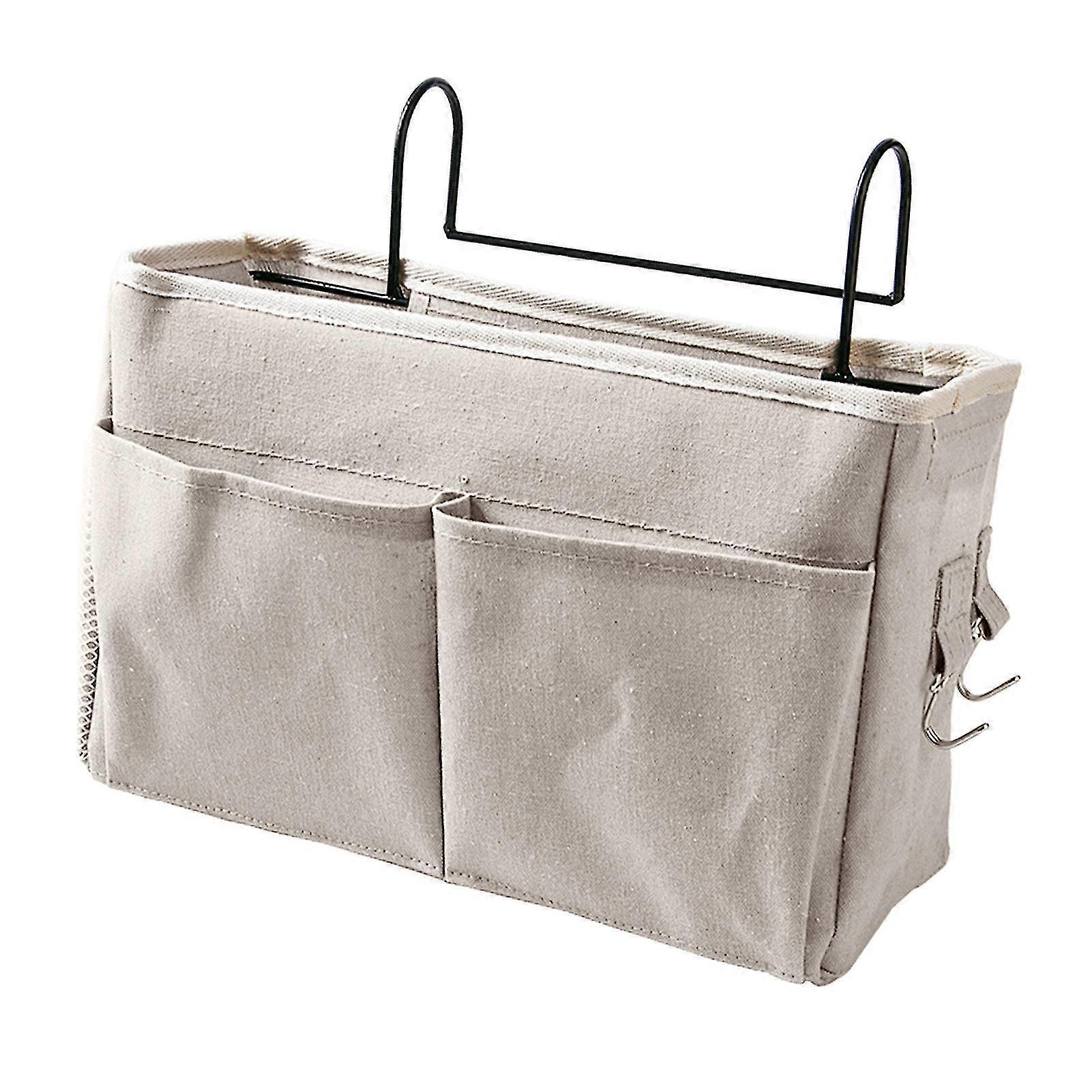 Multi-Pocket Bed Rail Hanging Organizer