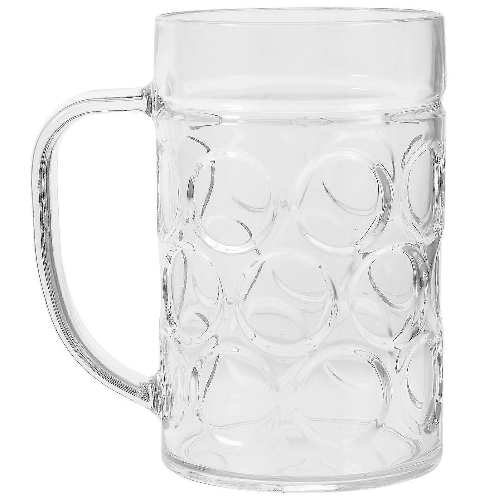 530ml Clear Handle Mug For Beer