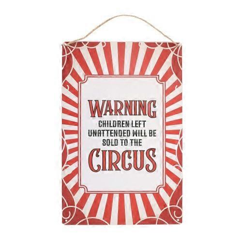 Something Different Metal Circus Hanging Sign
