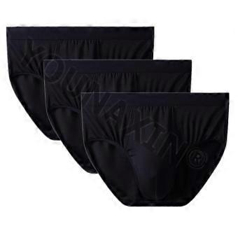 3 Pieces Big Size Underwear Men Lingerie Panties Briefs Modal Underpants Boy Undies Undershorts Solid Color Knickers