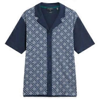 Ted Baker Mens Danlibe Argyle Shirt