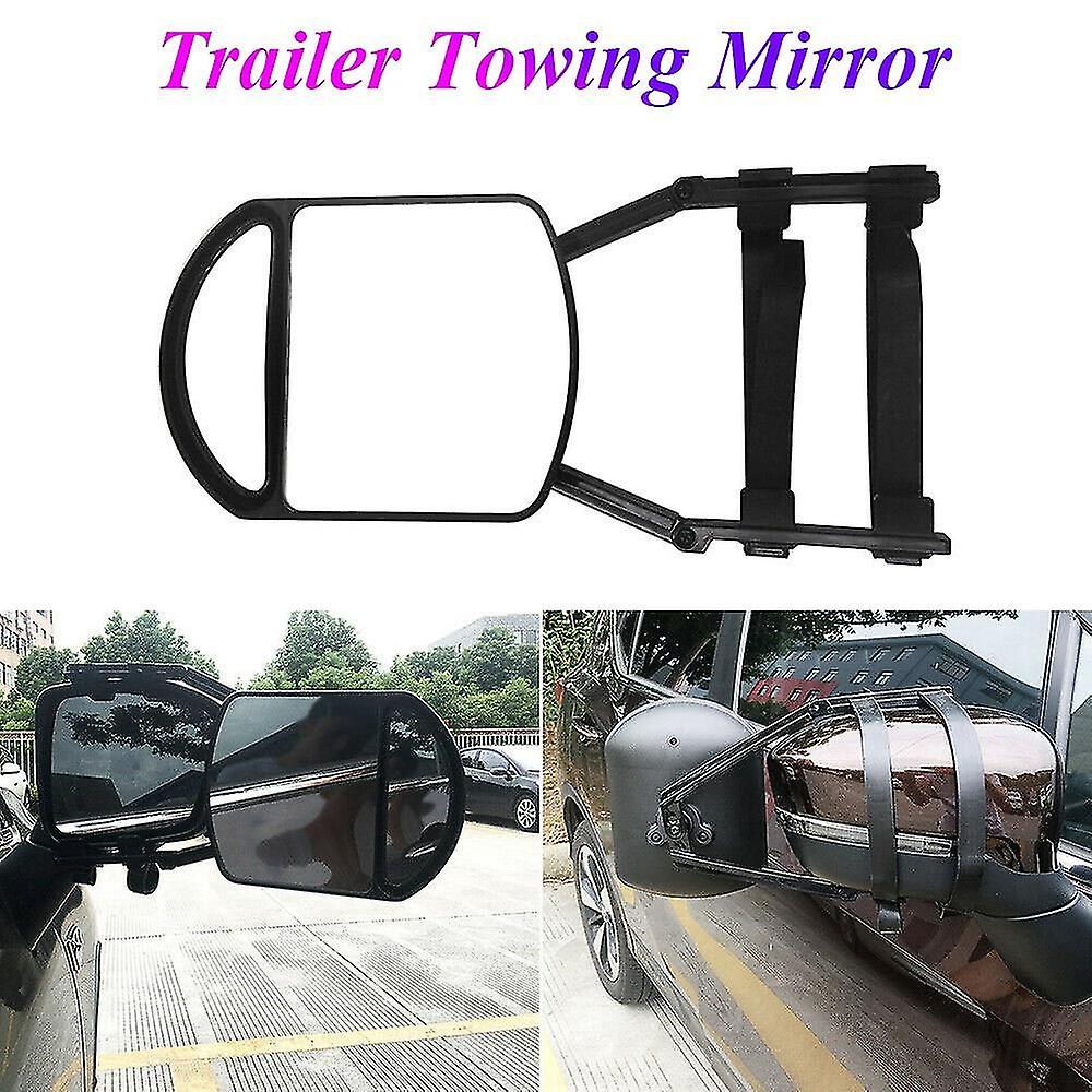 TOTMOX Trailer Towing Mirror,Adjustable Flat