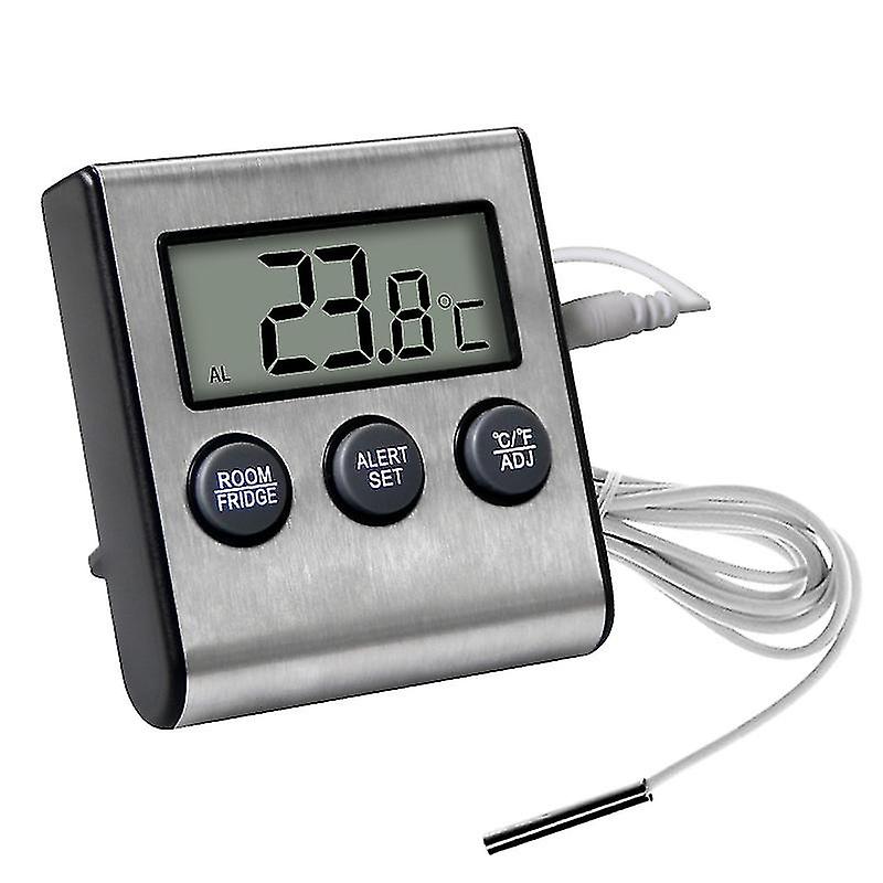 Digital Refrigerator Thermometer -50~70 Freezer Electronic Thermometer (black)