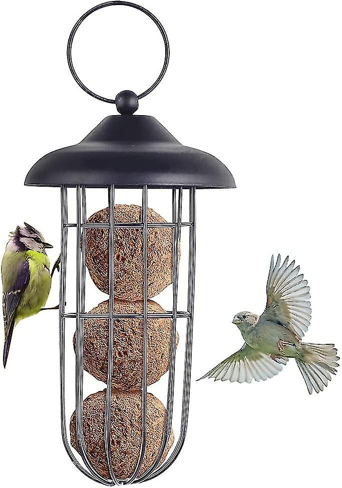 מזין ציפורים, מתכת הוכחה לסנאי מזין ציפורים ברזל מזין ציפורים תלייה אוטומטית