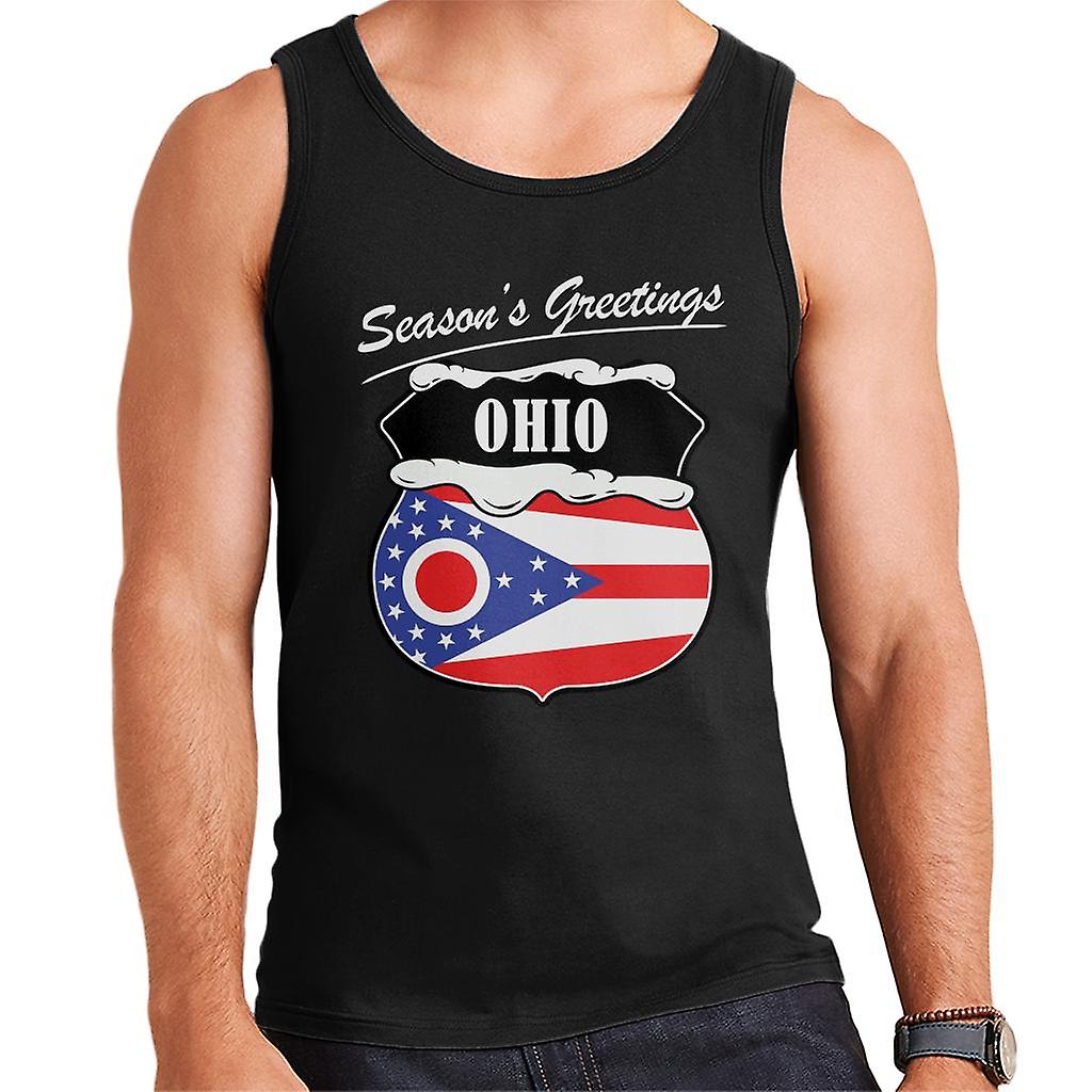 Seasons Greetings Ohio Men's Vest