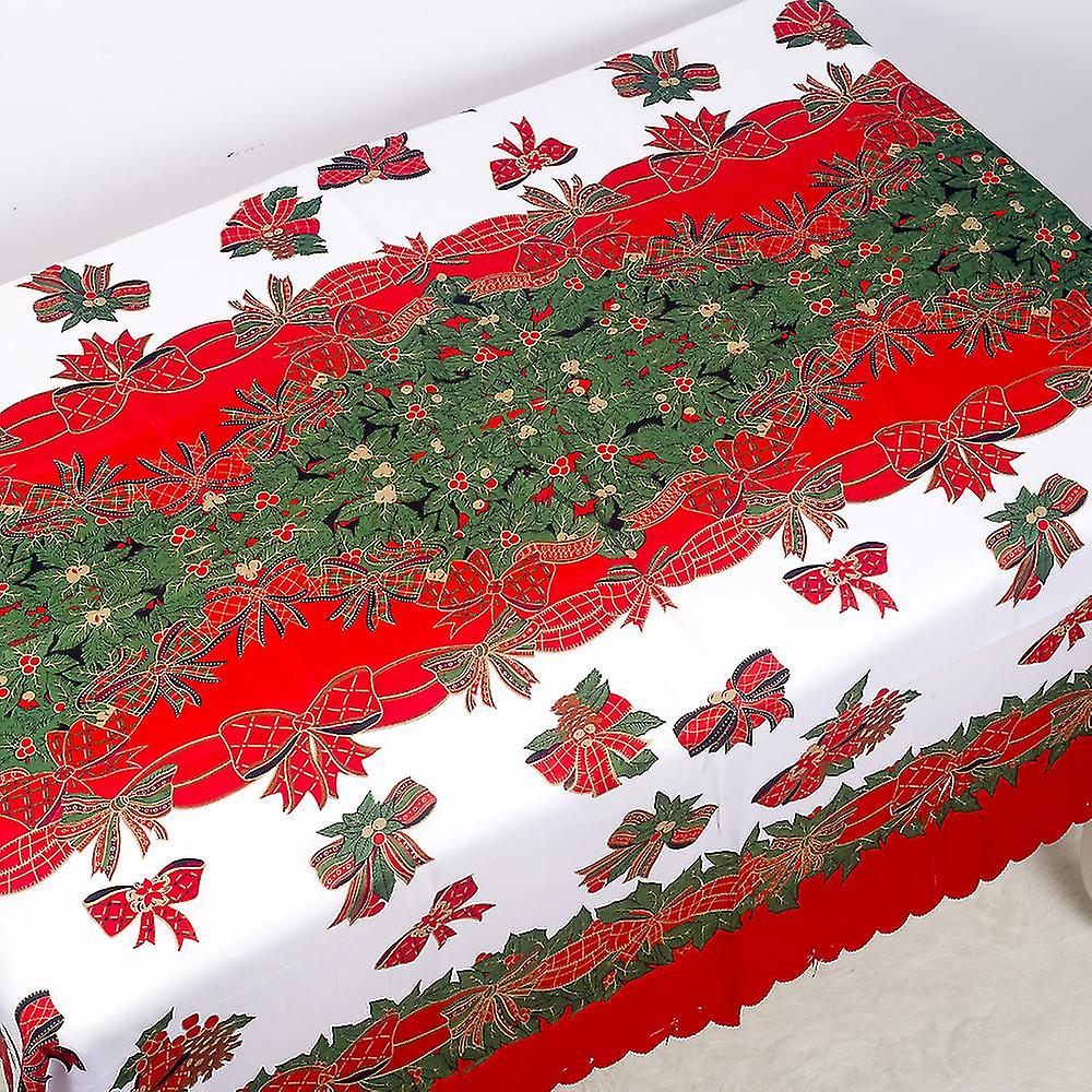 Christmas Tablecloth Rectangular Christmas Tablecloth 150 X 180 Cm Wuqx