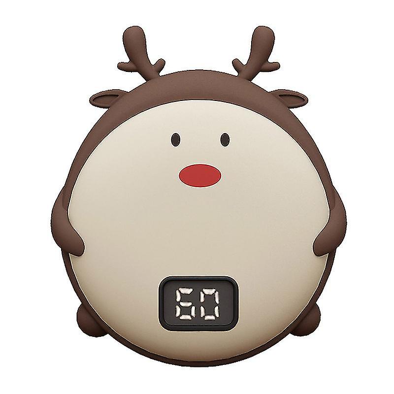 USB 핸드 워머1pcs-브라운