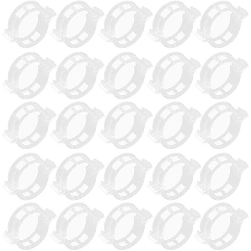 100pcs Binding Collar Tie Clips Retaining Clips for Cucumber Pepper Vine Tomatoes