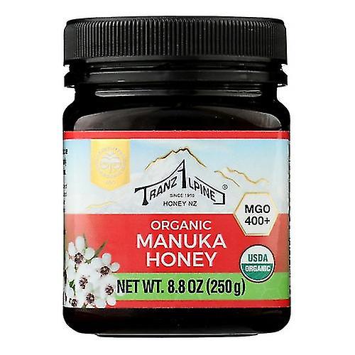 Tranzalpine Organic Manuka Honey MG400+, 8.8 Oz (Pack of 1)