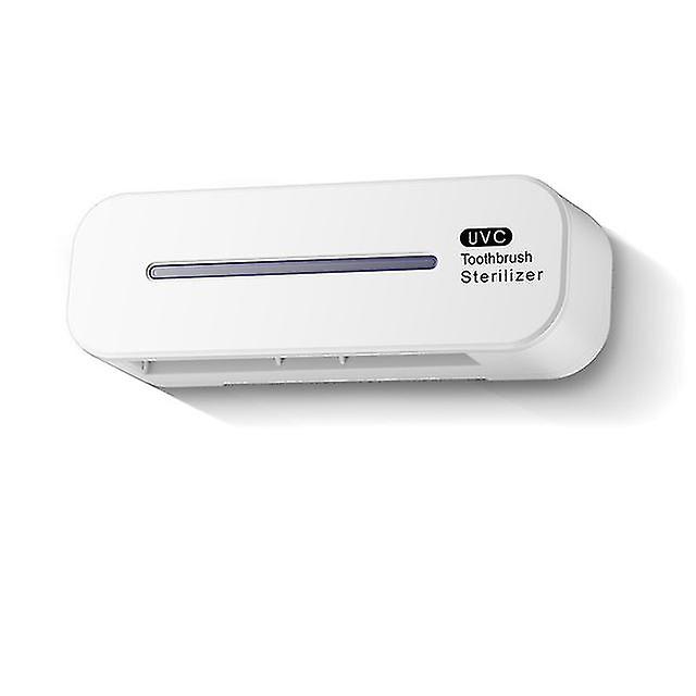 インテリジェント紫外線歯ブラシホルダー壁掛け誘導歯ブラシ滅菌器ラック取り外し可能なバスルームアクセサリー