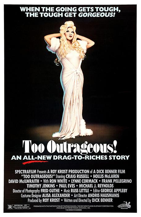 Too Outrageous （Single Sided Regular） 电影海报