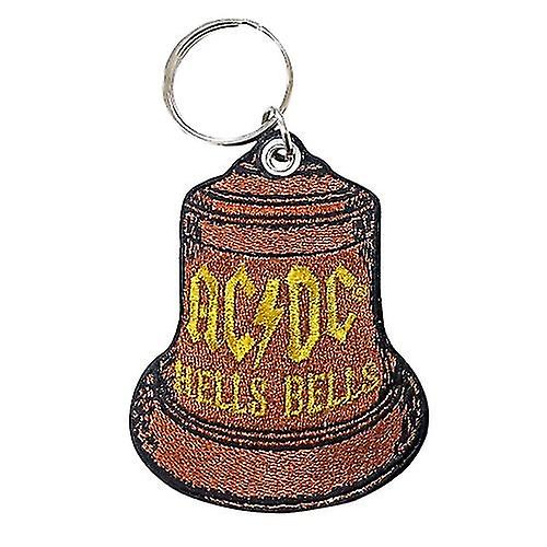 AC/DC Hells Bells Double Sided Patch Keyring