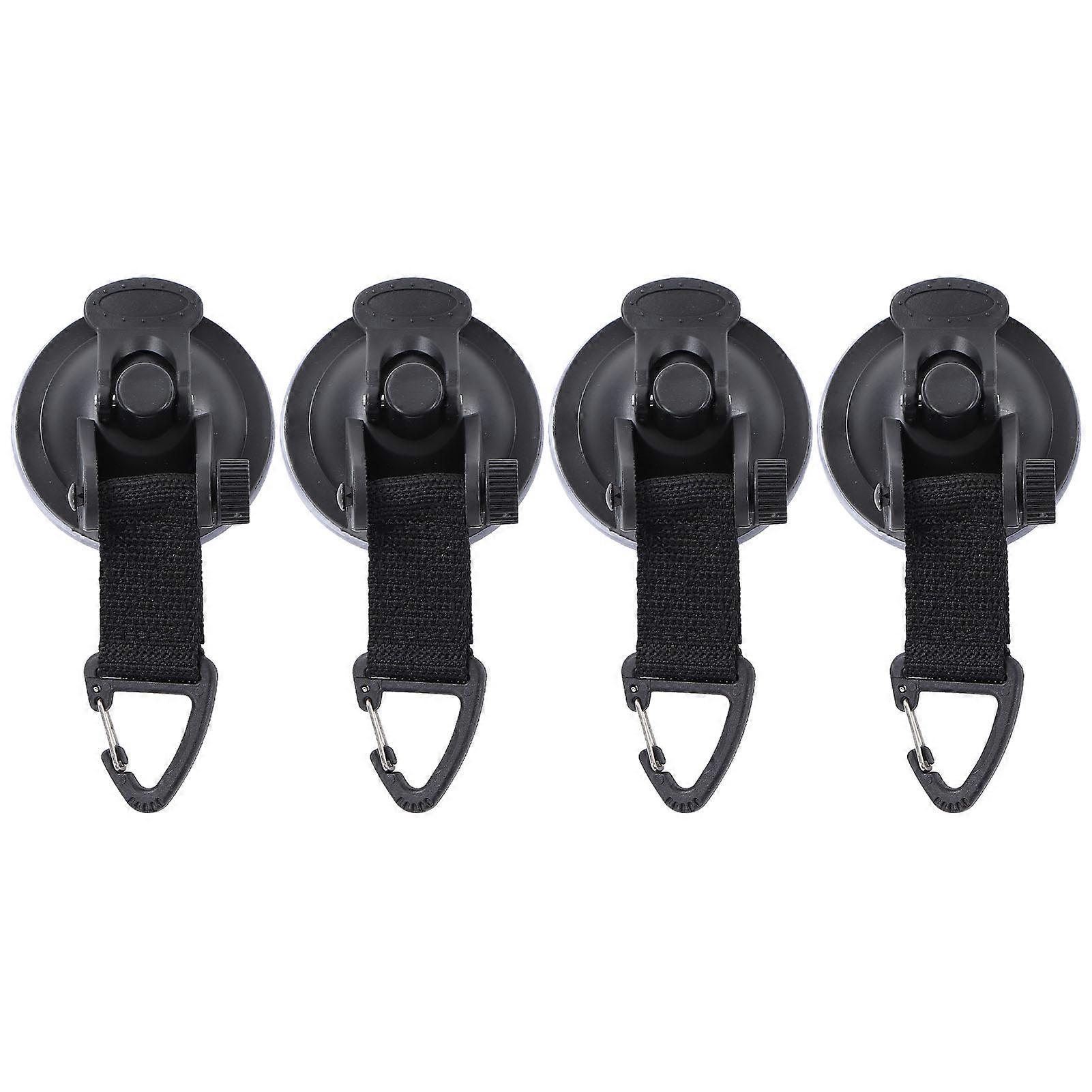4 Pcs Car Tent Suction Cups, High Strength, Lightweight, Easy to Install, Portable, for Awning, Tents, Camping Tarps